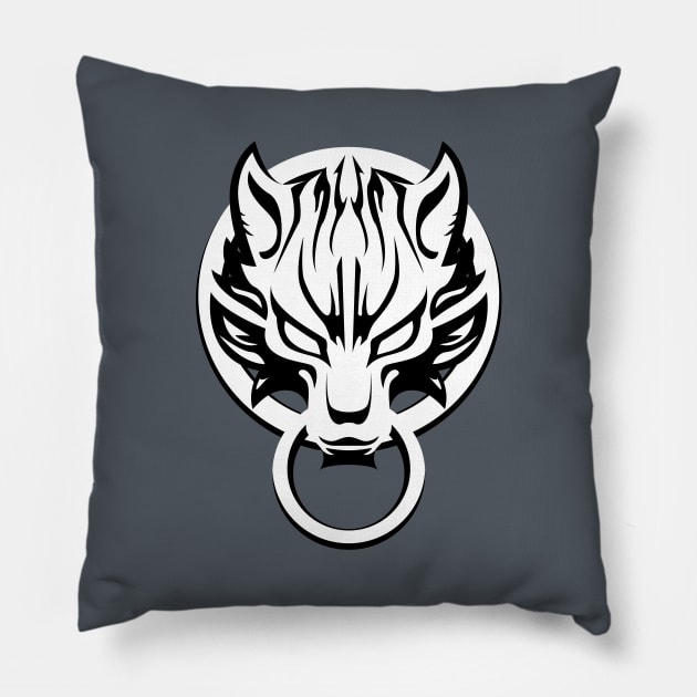 Lion Seven Pillow by emodist