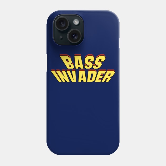 Bass Invader Phone Case by n23tees