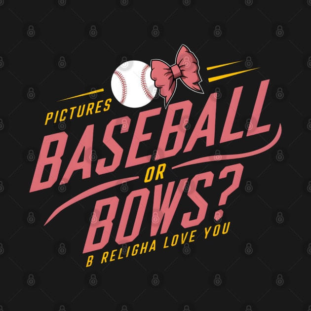 Baseball or Bows Gender Reveal - Unique Graphic by WEARWORLD