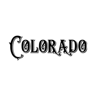 Colorado State Vintage Type T-Shirt