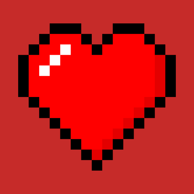 Heart Pixel by JeanPixel