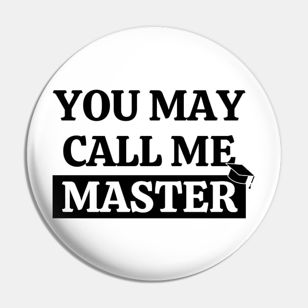 Call me Master Pin by FunnyStylesShop