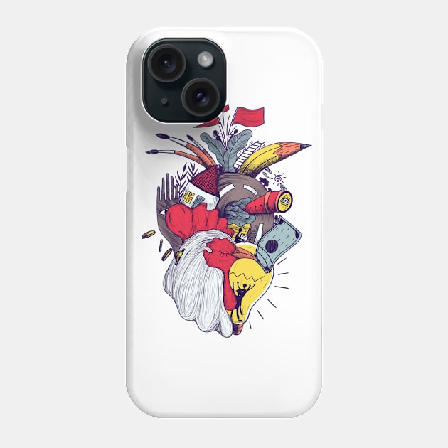 Creative Heart Phone Case by Ranggasme