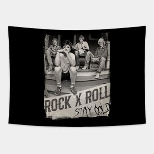 Rock X Roll Vintage Stay Gold Tapestry