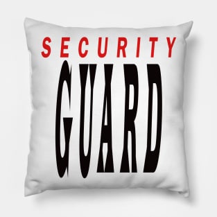 security guard Pillow