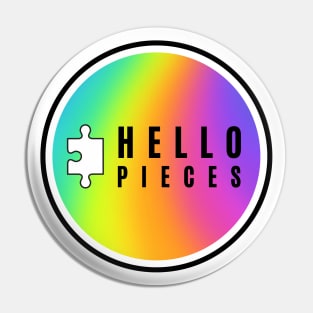 Pride HP Logo Pin