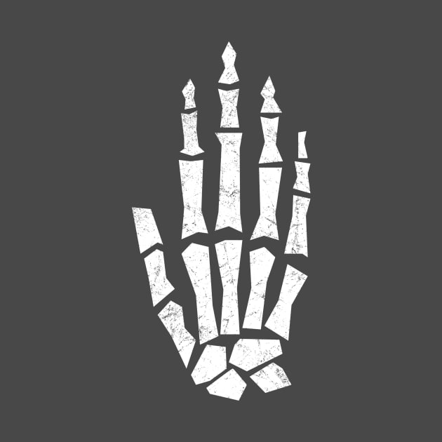 Skeleton Hand by tommartinart