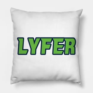 Seattle LYFER!!! Pillow