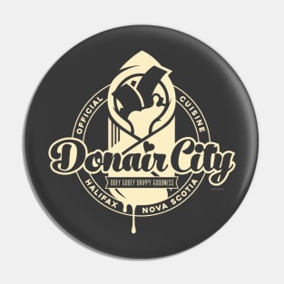 Official Halifax Donair City T-Shirt Pin