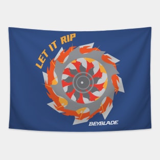 Let It Rip Beyblade Bey Tapestry