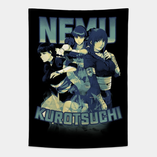 Nemu Kurotsuchi Bootleg Tapestry by Joker Keder