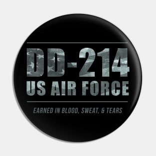 DD-214 US Air Force Pin