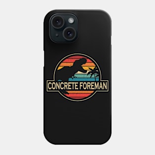 Concrete Foreman Dinosaur Phone Case