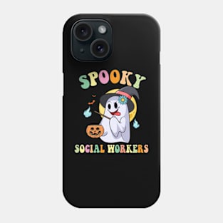 Spooky Social Worker Halloween Phone Case