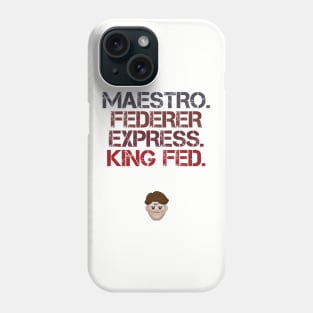 Maestro Federer Express King Fed Roger Phone Case