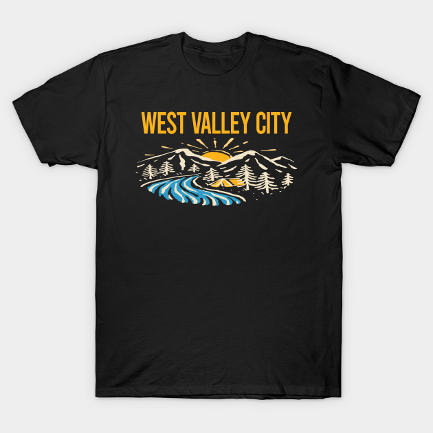 Discover Nature Landscape West Valley City - West Valley City - T-Shirt