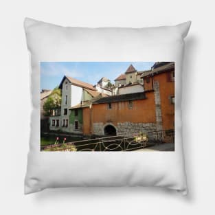 Houses in Annecy Pillow