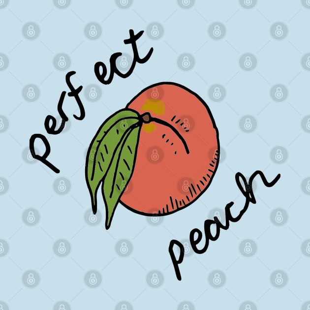 Perfect Peach by JennyGreneIllustration