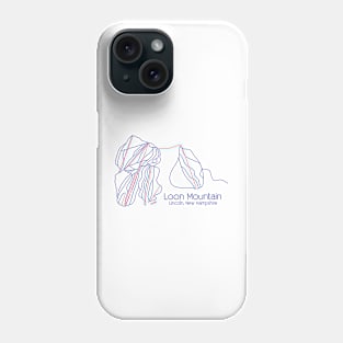 Loon Mountain Trail Map Phone Case