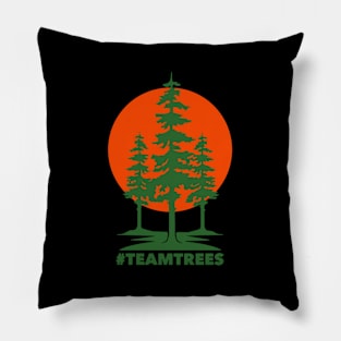 Teamtrees Let'S Plant Together Plant Twenty Million Trees Pillow