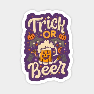 Trick or beer Magnet