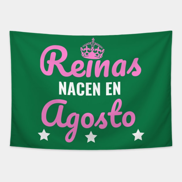 Reinas Nacen en Agosto Tapestry by setumismo