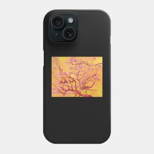 Van gogh almond blossom yellow Phone Case