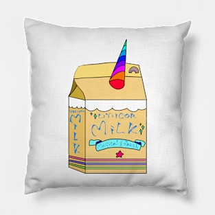 Golden Unicorn Milk Pillow