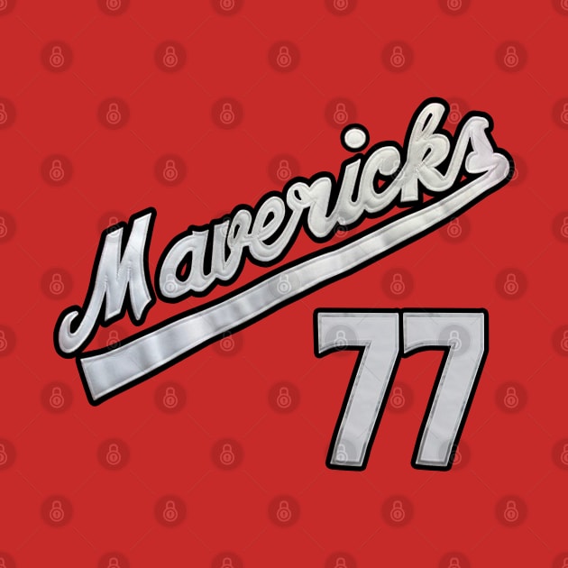 Portland Mavericks 77 Vintage by Niko Neon