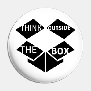 Think Outside The Box Pin