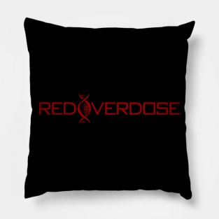 Red Overdose Simple Red Pillow