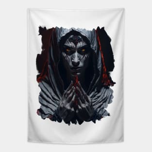 Scary Nun Tapestry