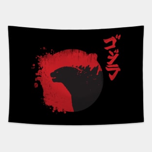 Godzilla red blood Tapestry