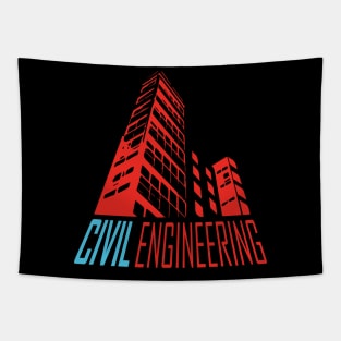 civil engineering, building, text engineer, logo Tapestry