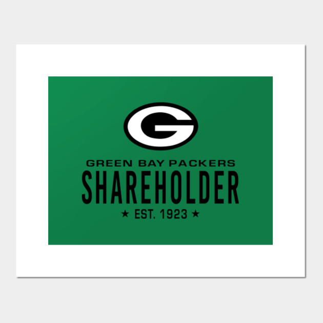 Green Bay Packers Shareholder Green Bay Packers Posters And Art Prints Teepublic