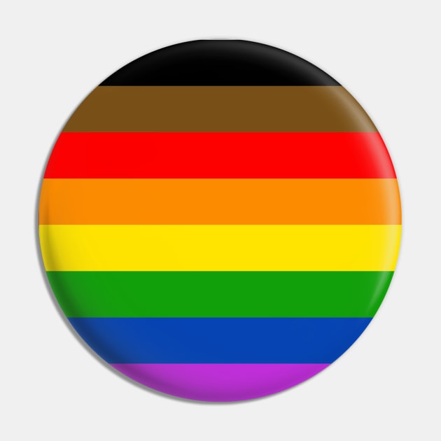 More Color More Pride Flag Pin by AnnaBanana