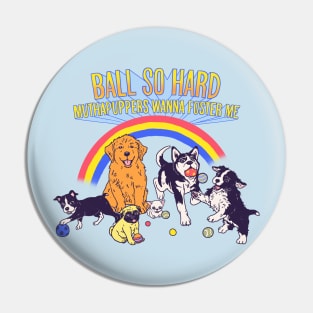 Puppies At Play Pin