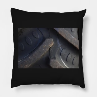 Tractor Tyre by Avril Thomas Pillow