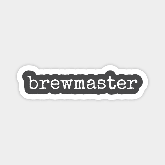 Brewmaster Magnet by Apollo Beach Tees