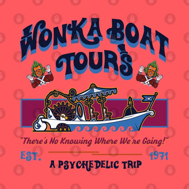 Wonka Boat Tours Lts by Alema Art