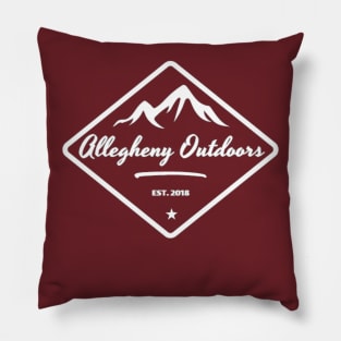 Allegheny Outdoors Mountains Pillow