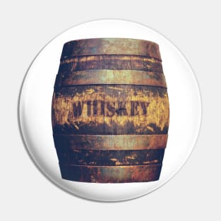 Rustic American Whiskey Barrel Pin