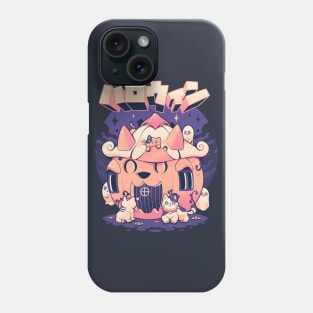 Spurrky House - Cute Ghost Cat Halloween Gift Phone Case