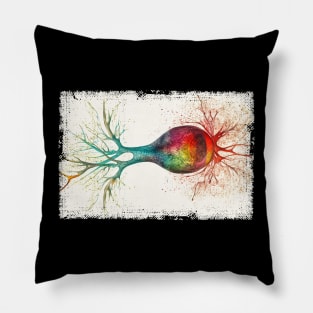 Abstract Human nerve cell Pillow