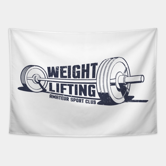 Weightlifting tapestry top