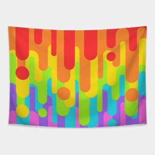 Rainbow Drop Tapestry