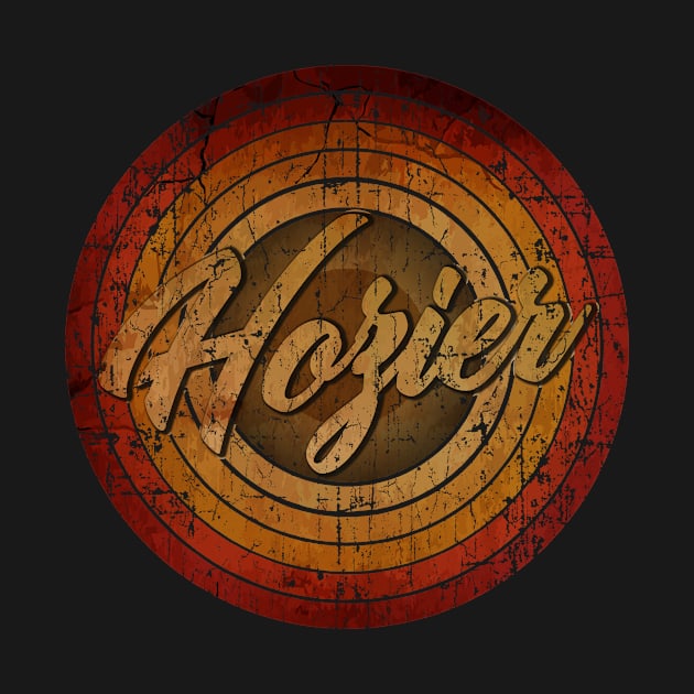 arjunthemaniac, Hozier circle vintage retro faded by arjunthemaniac