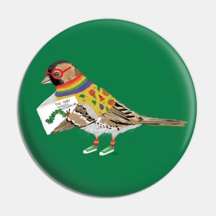 Harris's Sparrow Pin