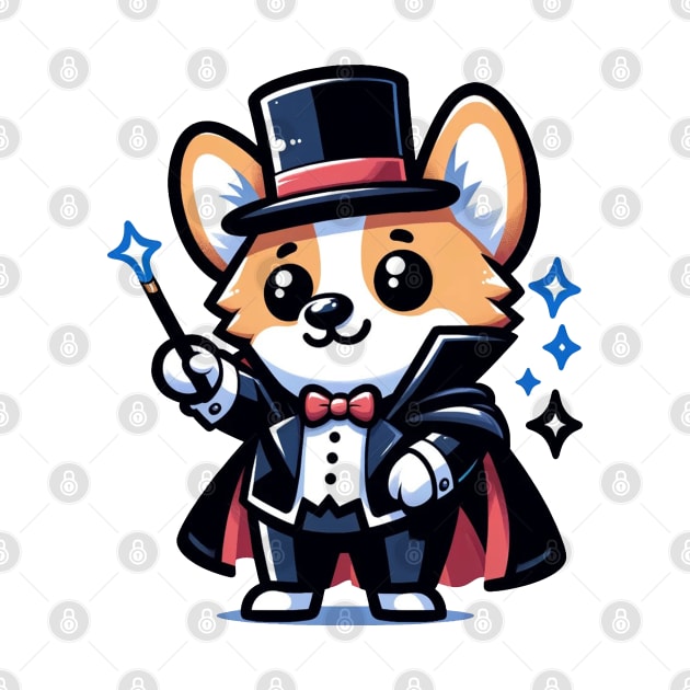 corgi magician by Ferdi Everywhere