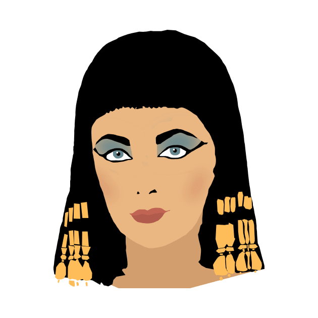 Elizabeth Taylor as Cleopatra by ursoleite